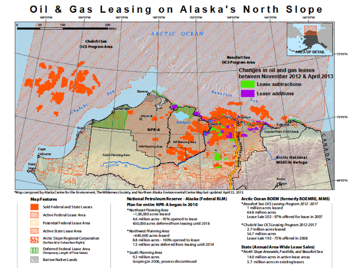 Rosemary Ahtuangaruak comments, &quot;This map shows how the national outreach and responding comments changed the map.&quot; Image courtesy of Rosemary Ahtuangaruak.