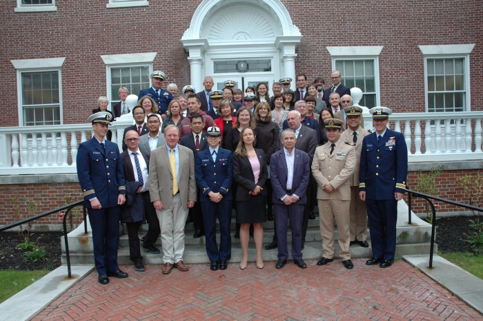 Governing Across the Waves Workshop participants at Bowdoin College, Maine. Photo courtesy of Rachel Perron.