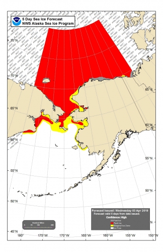 5-day ice forecast