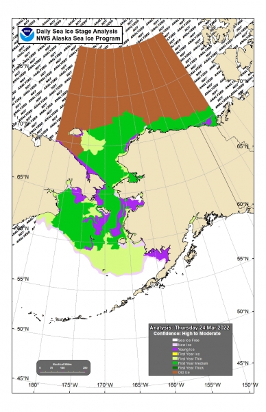 NWS Sea Ice Stage Analysis