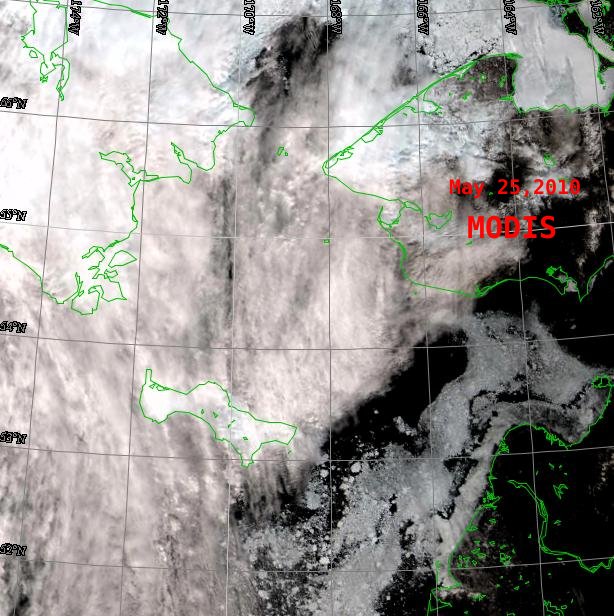 Remote sensing data closeup